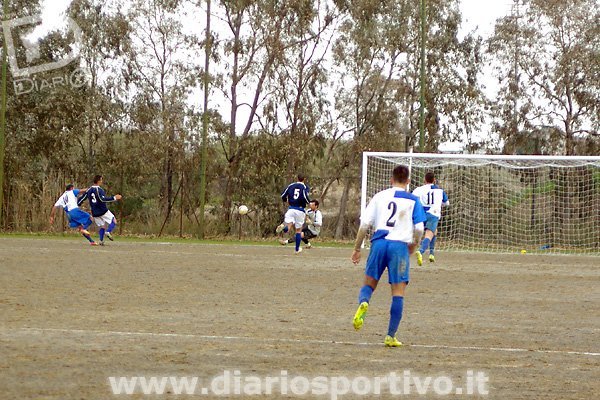 Federico Trogu lascia partire il tiro Federico Trogu lascia partire il tiro
